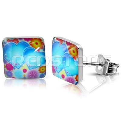 Náušnice z chirurgickej ocele SS1037